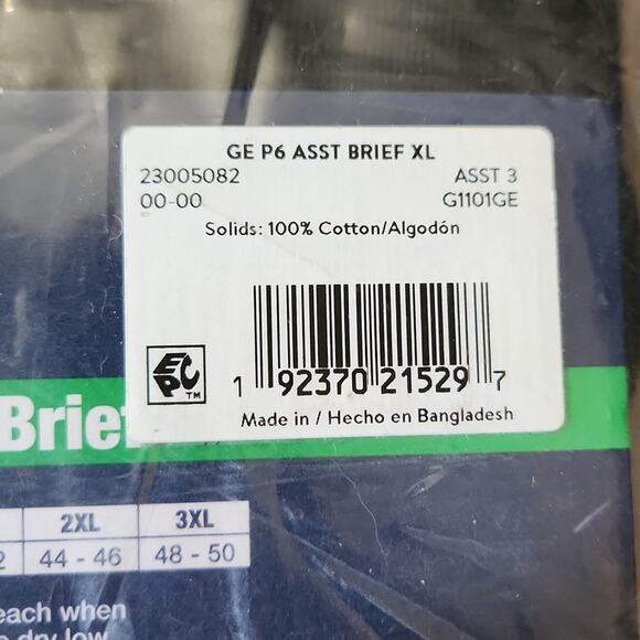 George Mens Mid-Rise Briefs Size Xl/40-42 Red Blue Gray & Black Casual Sports - Picture 5 of 6